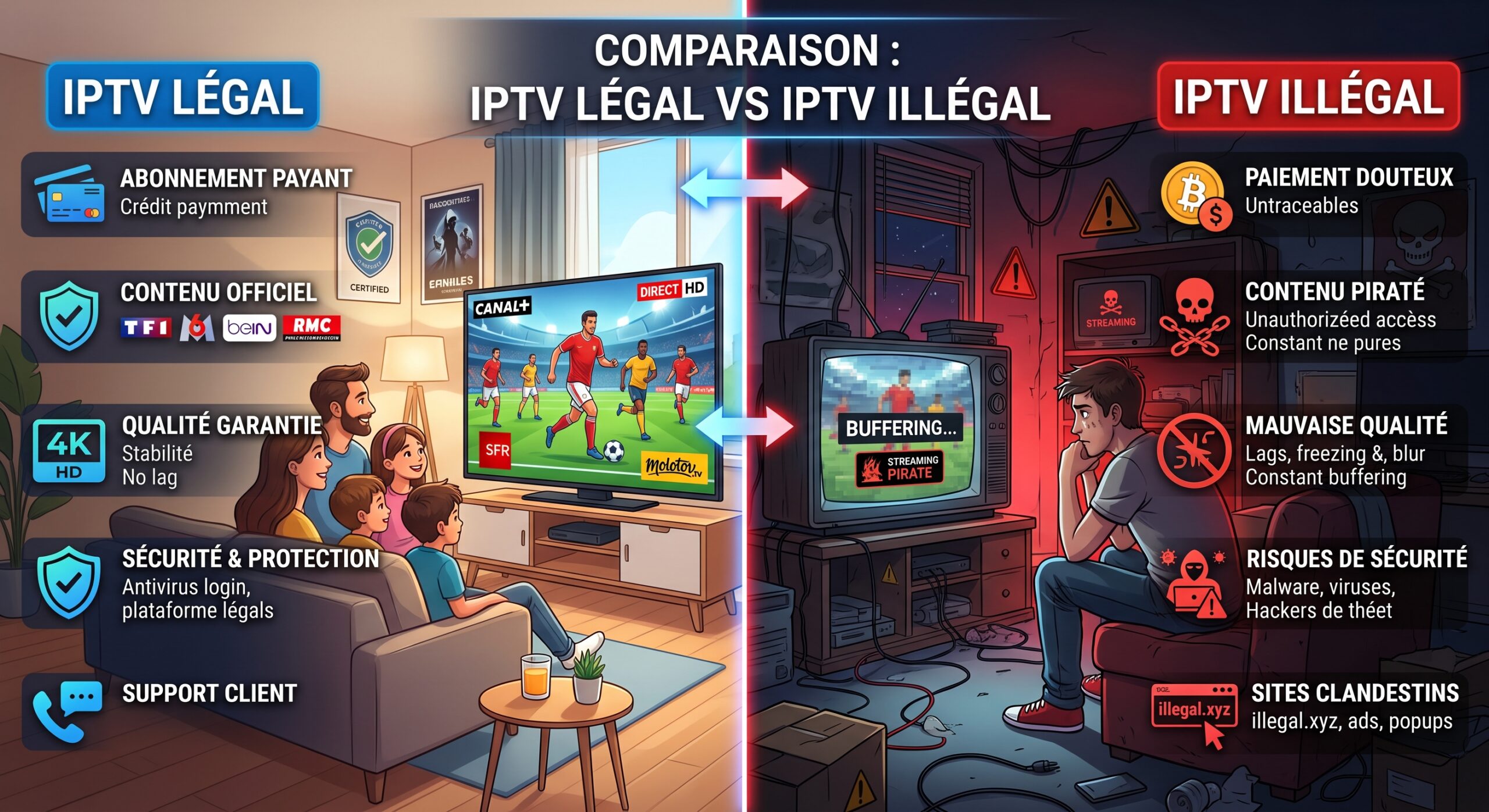 iptv abonnement belgique
