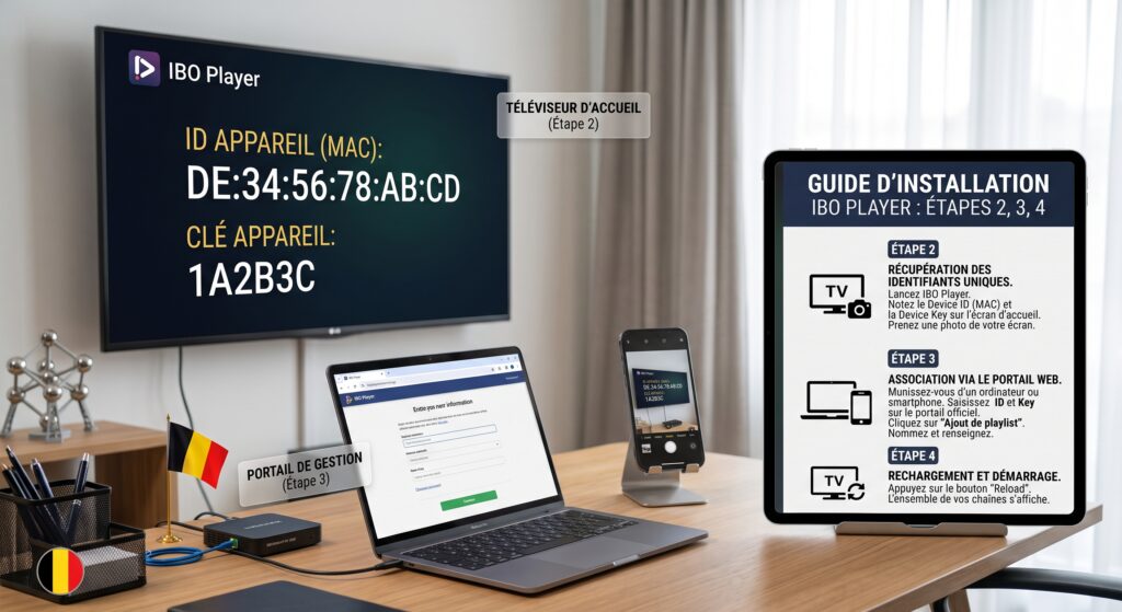 abonnement iptv belgique
